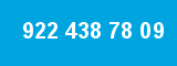 922 438 78 09
